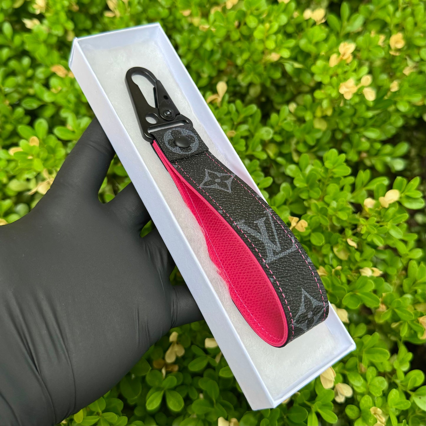 Black x Pink Keychain Sample