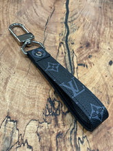 Load image into Gallery viewer, Black on Black Swivel Keychain