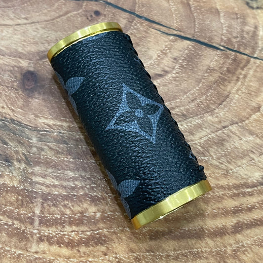 Black x Gold Lighter Case