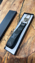 Load image into Gallery viewer, Black on Black Swivel Keychain
