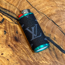Black on Green Lighter Case