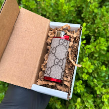Load image into Gallery viewer, GG Brown x Red Lighter Case
