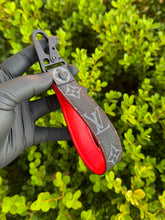 Black on Red Keychain