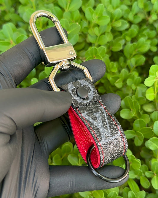Swivel Keychain - Red Mini