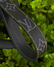 Load image into Gallery viewer, Black Keychain - Yellow Stitching
