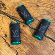 Black on Green Lighter Case