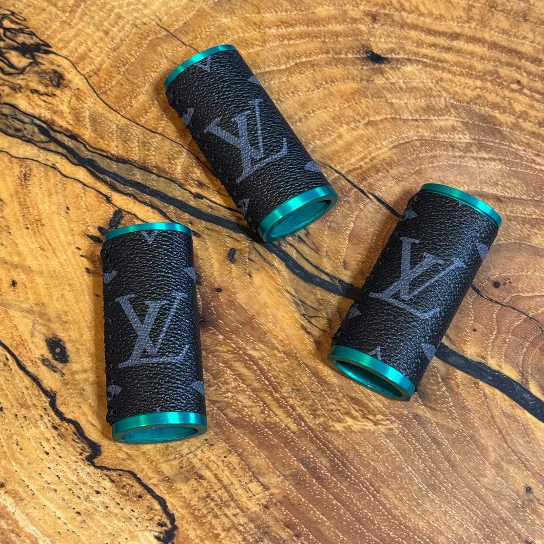 Black on Green Lighter Case