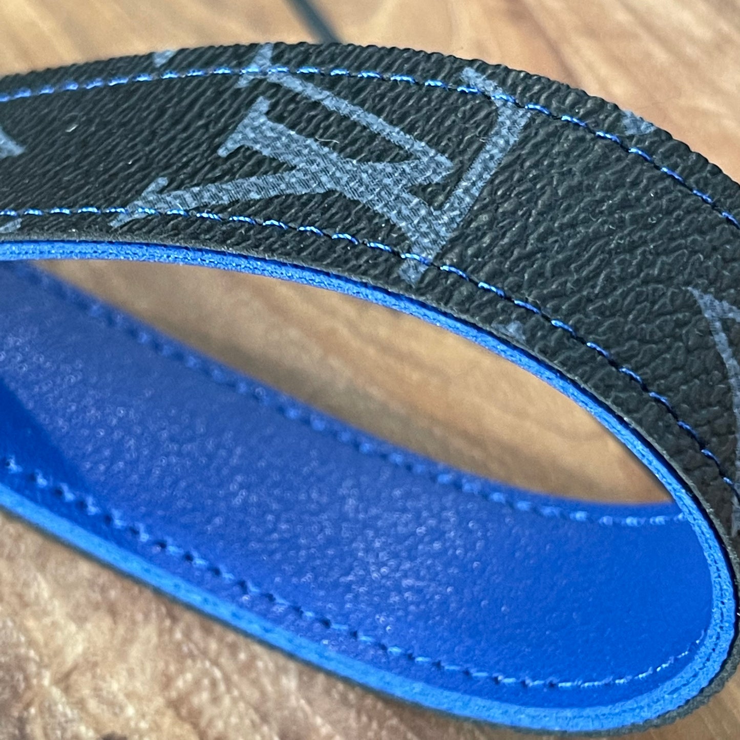 Black x Blue Full Strap Keychain