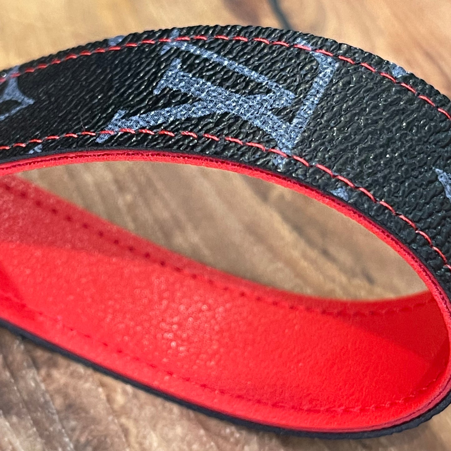 Black x Red Full Strap Keychain