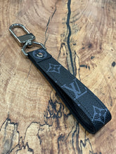 Load image into Gallery viewer, Black on Black Swivel Keychain
